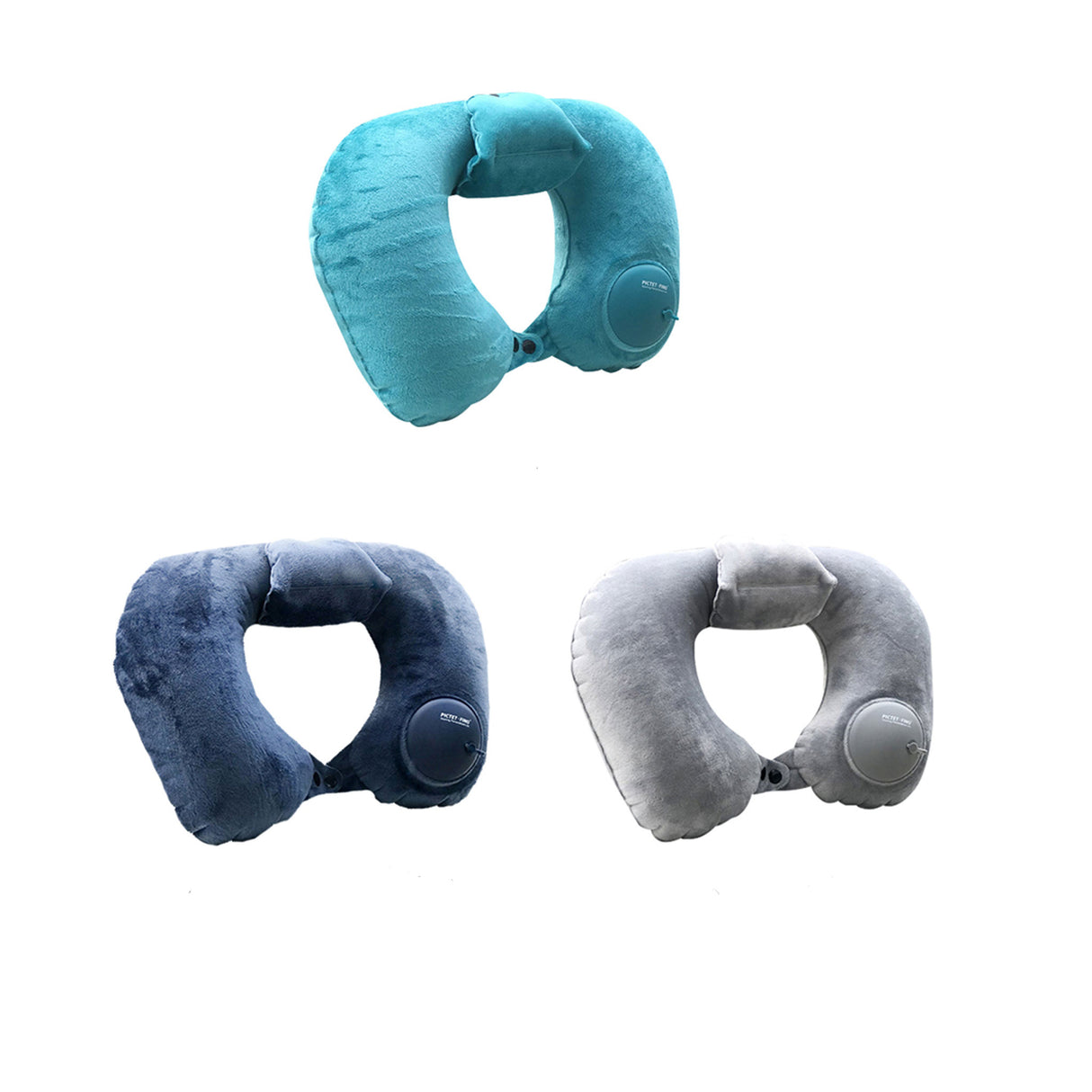 PICTET. FINO TRAVEL NECK PILLOW TWS-T2 RH80 - Assorted Colors - Zayoom