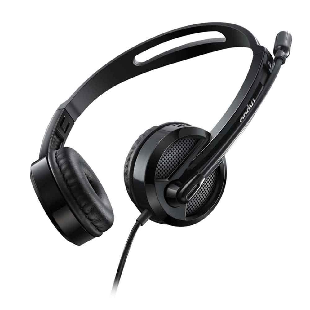 Rapoo Wired Headset Plus Stereo - Black - Zayoom