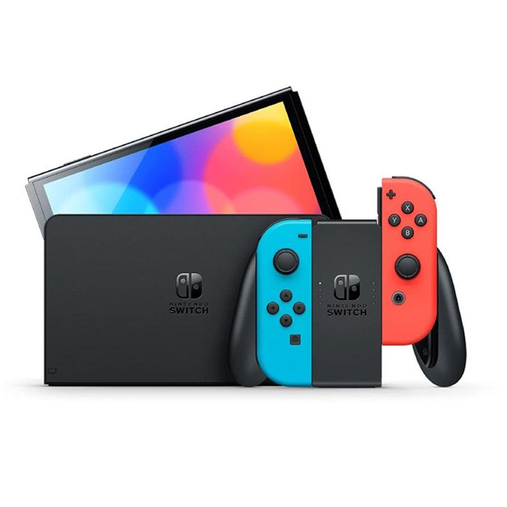 Nintendo Switch - OLED Model Neon Blue/Neon Red set - Zayoom