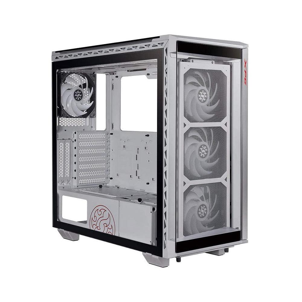 XPG Cruiser Super Mid-Tower Chassis (with 3 ARGB Fans) PC Case - White - Zayoom