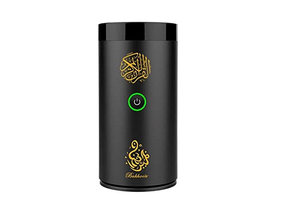 Bukhoor Portable USB Rechargeable Bakhoor Burner With Full Holy Quran Bluetooth Speaker - Zayoom