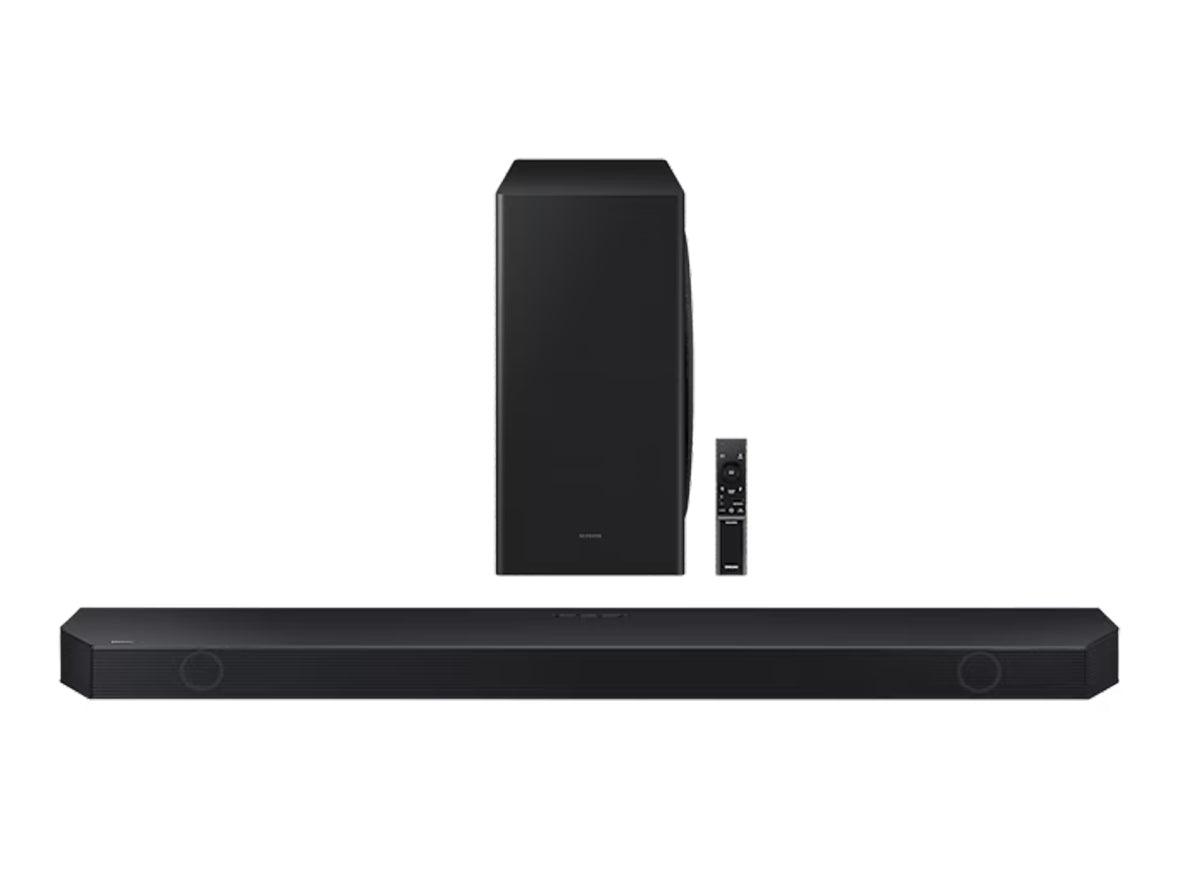Samsung Q-Symphony 5.1.2ch Dolby Atmos Soundbar System With Wireless Subwoofer - Black - Zayoom