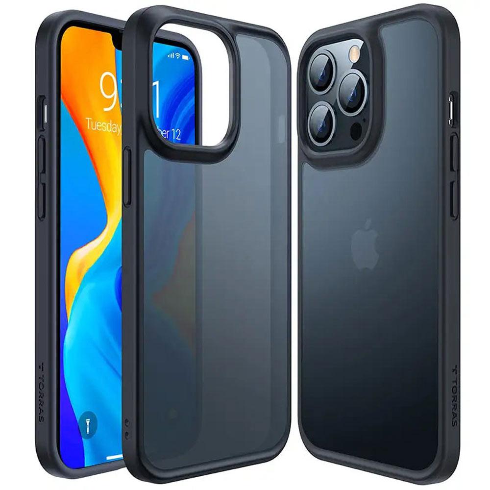 TORRAS Guardian Series iPhone 13 Pro Max Case - Black - Zayoom