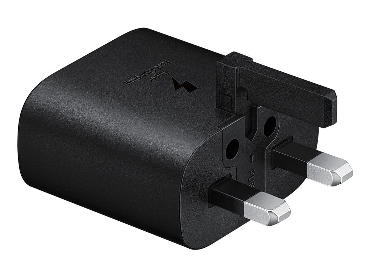 Samsung 25W Wall Charger For Super Fast Charging - Black (AS-IS) - Zayoom