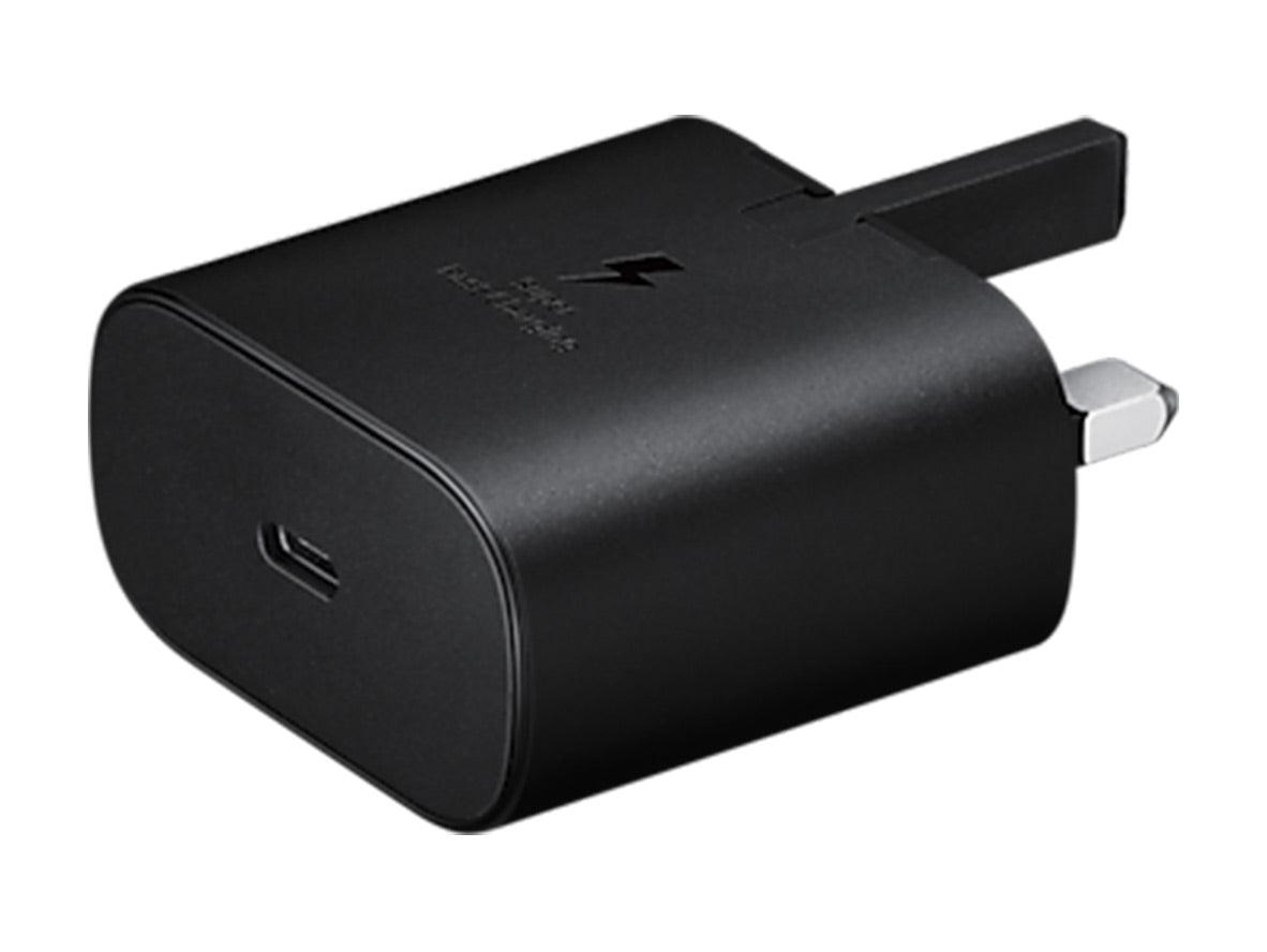 Samsung 25W Wall Charger For Super Fast Charging - Black (AS-IS) - Zayoom
