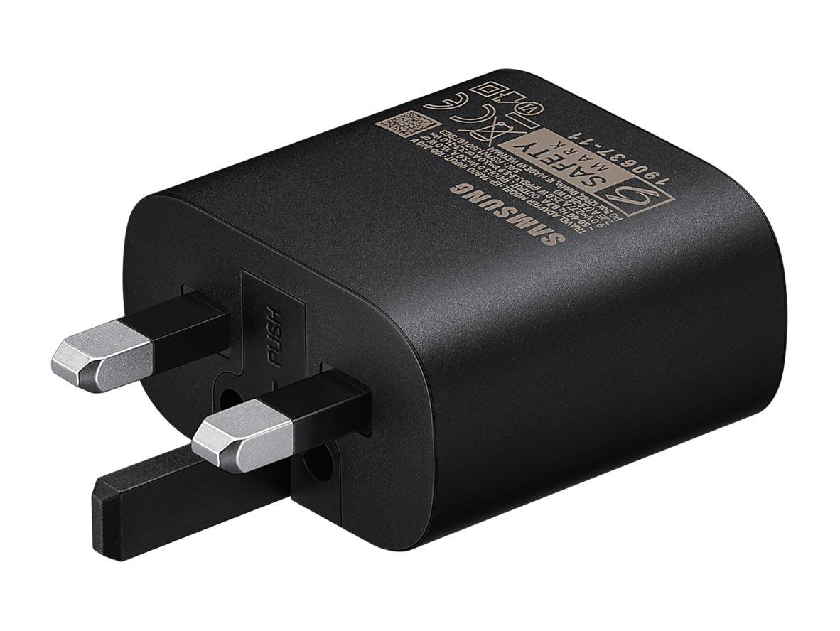 Samsung 25W Wall Charger For Super Fast Charging - Black (AS-IS) - Zayoom
