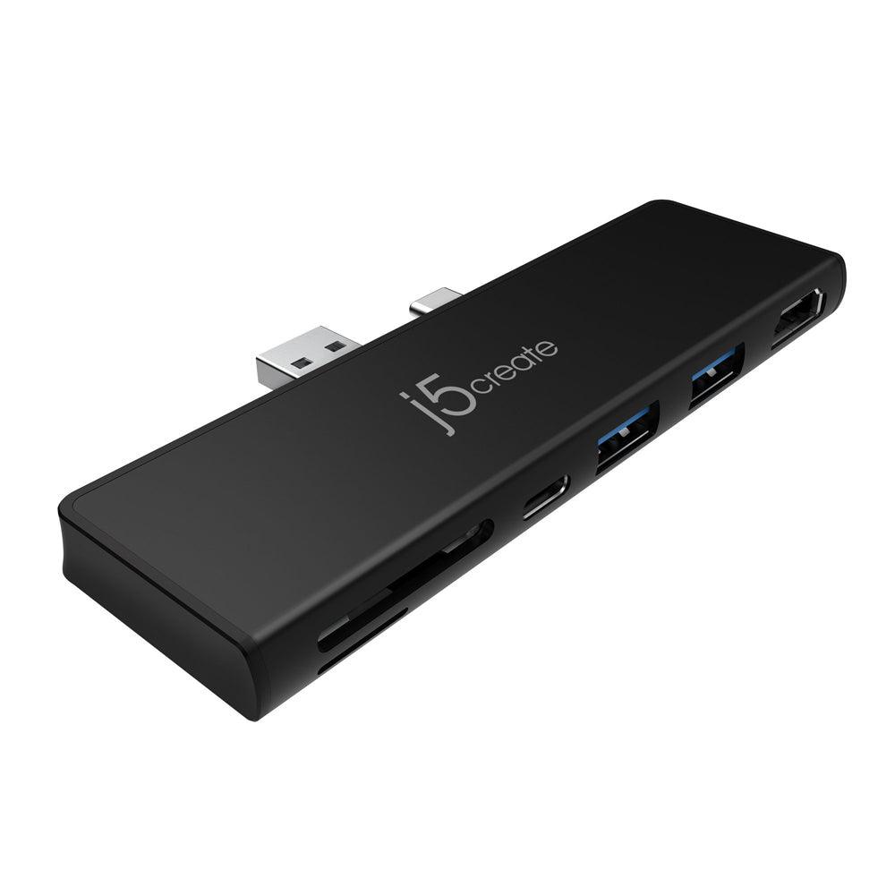 j5 create Ultra Drive Mini Dock for Surface‚Ñ¢ Pro - Black - Zayoom