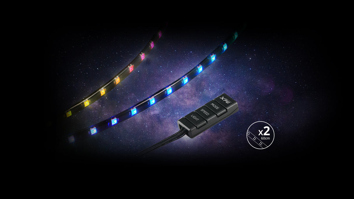 XPG Prime ARGB LED Strip - Black