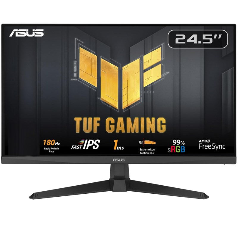 اسوس شاشة ألعاب تاف جيمينج في جي259كيو3اية - 25 بوصة - اف اتش دي اي بي اس 180 هرتز - 1 مللي ثانية HDMI 2.0 - اسود