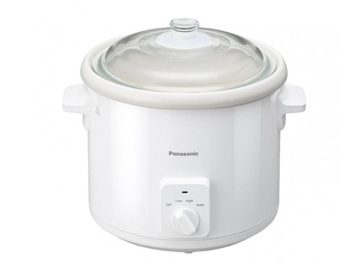 Panasonic Slow Cooker 5 Liters 3 Heat Settings with Heat-Resistant Glass Lid - Zayoom
