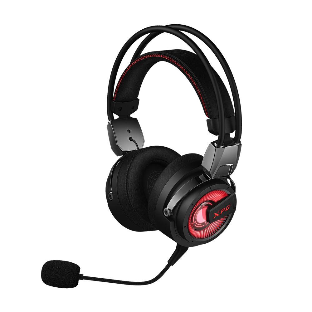 XPG Precog Gaming Wired Headset - Black & Red - Zayoom