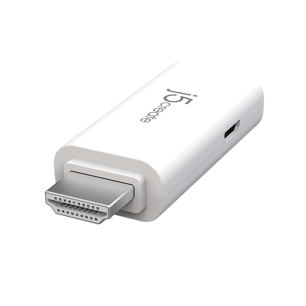 j5create HDMI To VGA Video Adapter With Audio - Zayoom
