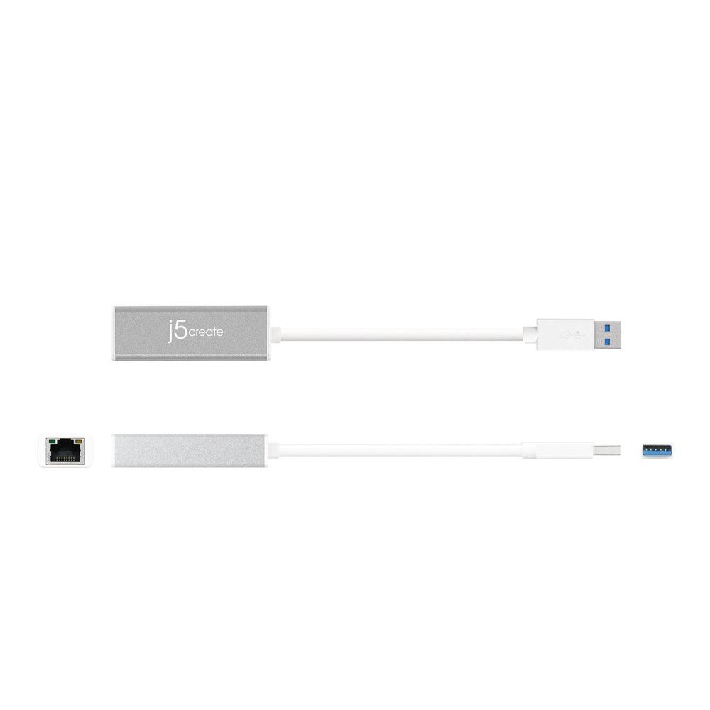 j5 create USB 3.0 to 10/100/1000 G Ethernet Adapter - Zayoom