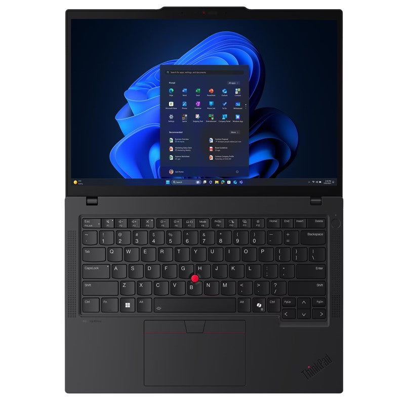 Lenovo ThinkPad T14 Gen 6 14" WUXGA AI Laptop - CPU Ultra 7 255U, RAM 16GB DDR5, SSD 512GB M.2, Windows 11 Pro - Black (Eng/Arb Keyboard)