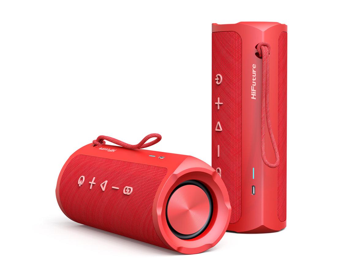 HIFuture Outdoor Bluetooth Speaker - Red - Zayoom
