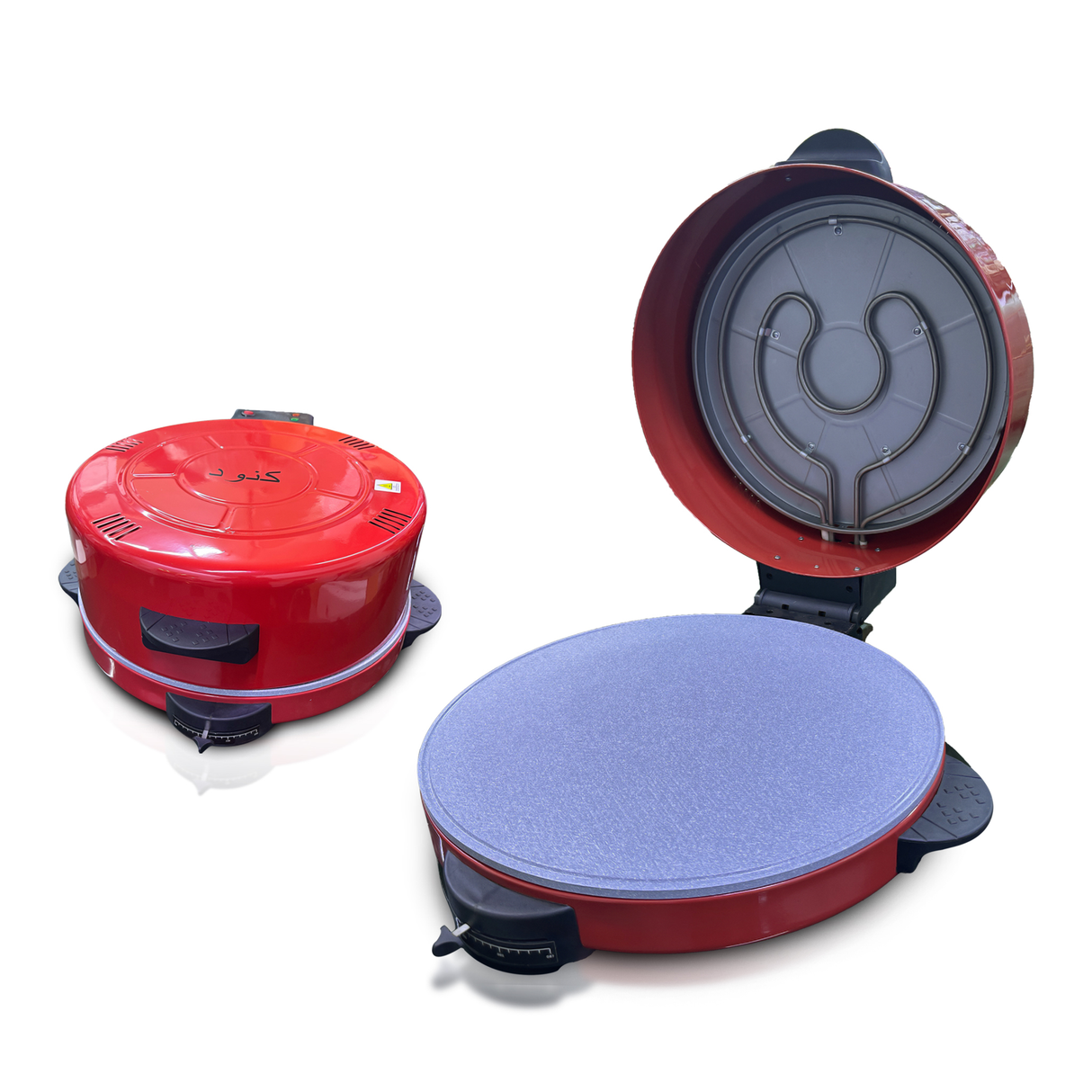 45cm Electric Non-Stick Arabic Khubz Bread Maker - 2100W Power