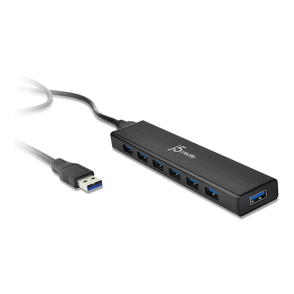 j5create USB 3.0 7-Port Hub Adapter - Zayoom