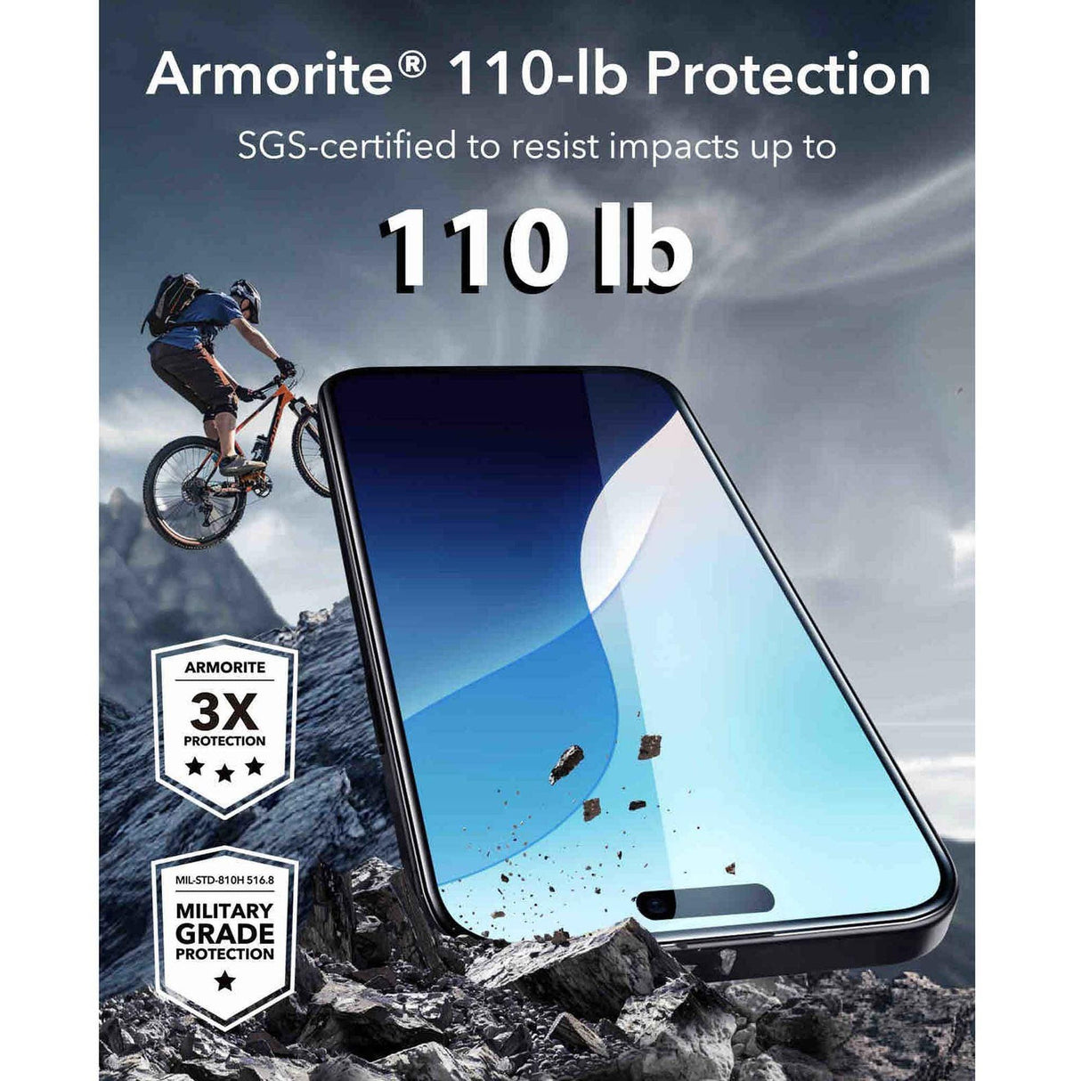 ESR - iPhone 16 Pro Max Armorite - Screen Protector - Zayoom