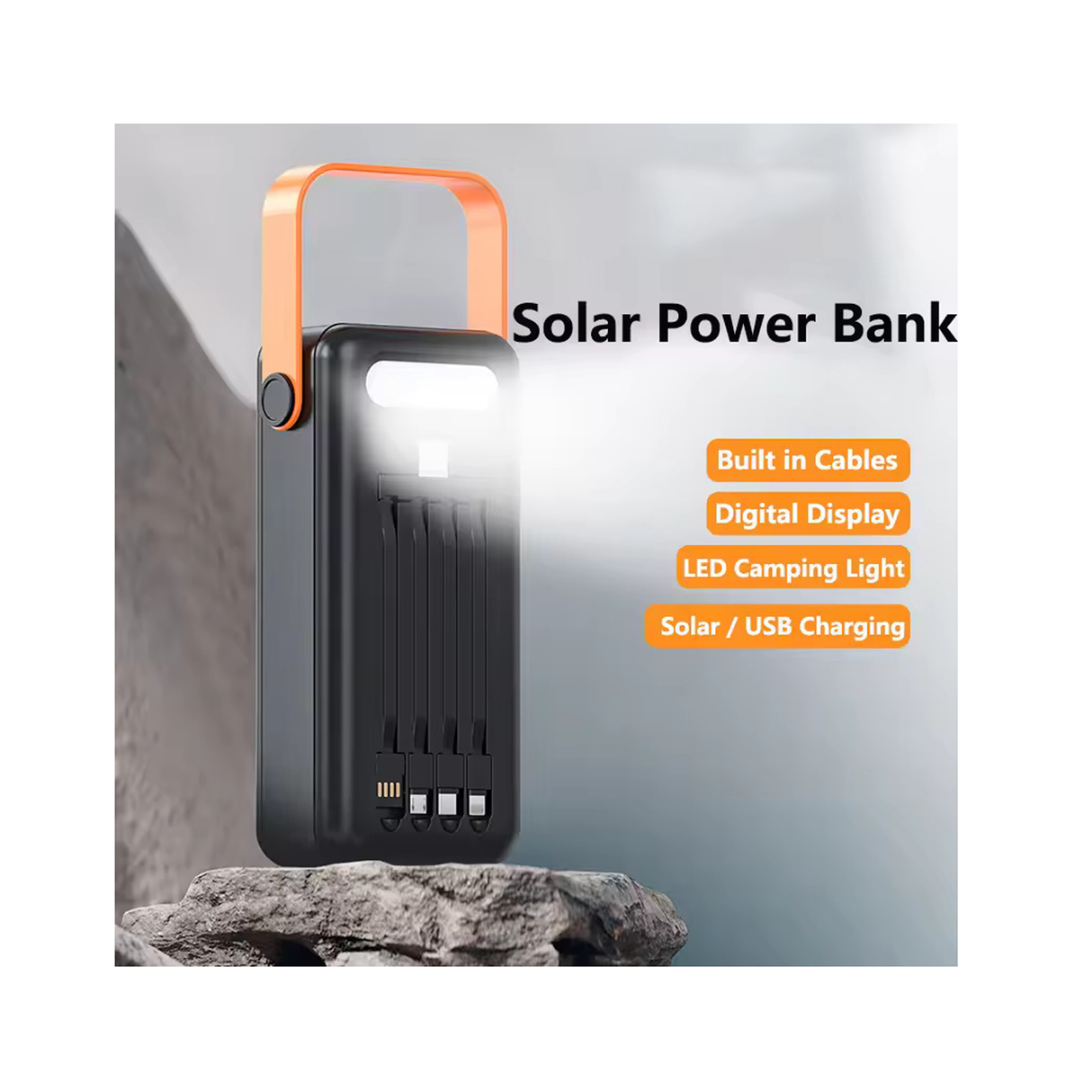 Solar Power Bank 50000mAh