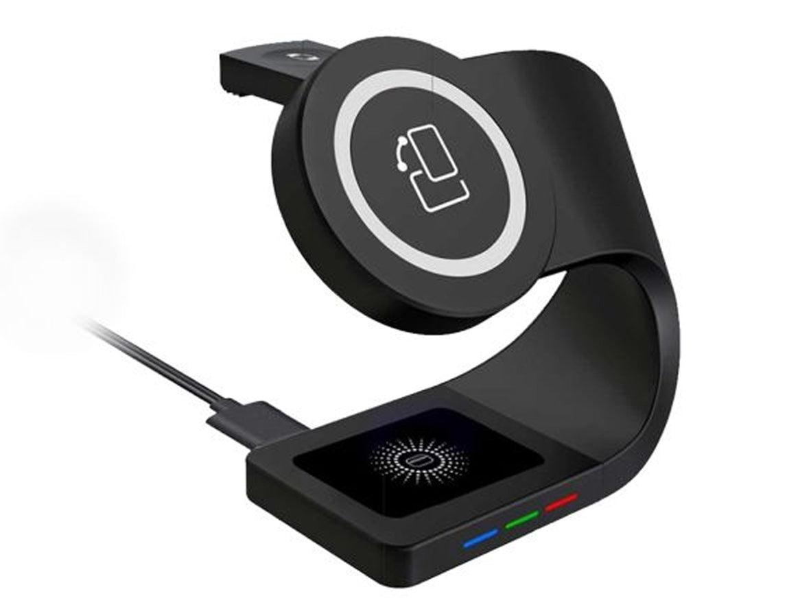 NHE 3 in 1 Wirelss Charger 15W - Y36 - Black - Zayoom