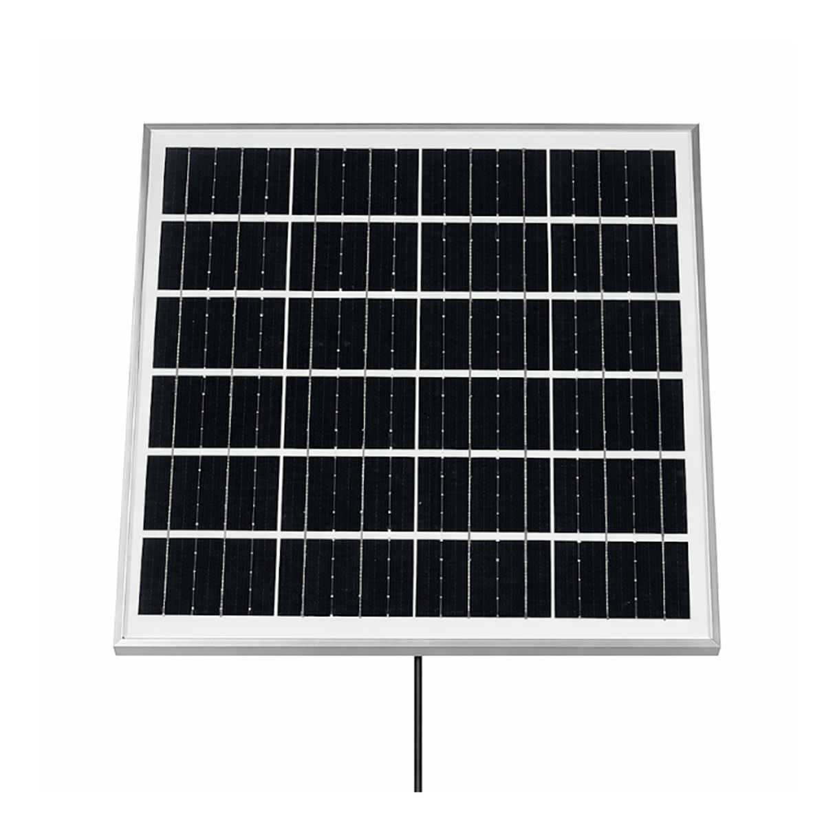 600W RC Solar Emergency Wall Light with 2835 LED Matrix, Red & Blue Warning Light, Built-in 10800mAh Battery & 35CM External Solar Panel