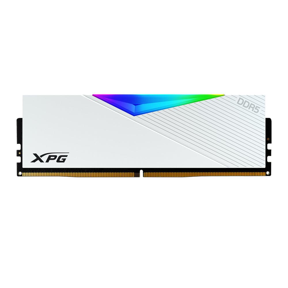 XPG Lancer - 32GB (2x16GB) - 6400MHz RGB DDR5 Memory RAM - White - Zayoom