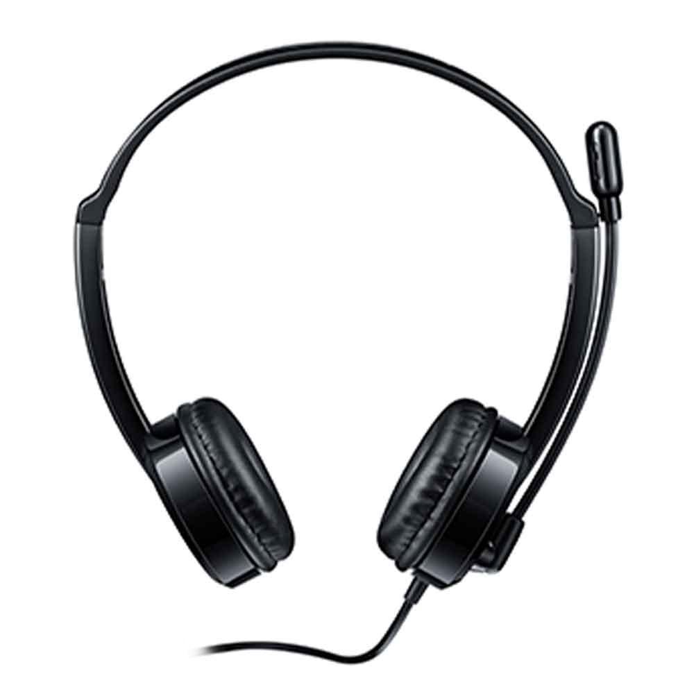 Rapoo Wired Headset Plus Stereo - Black - Zayoom