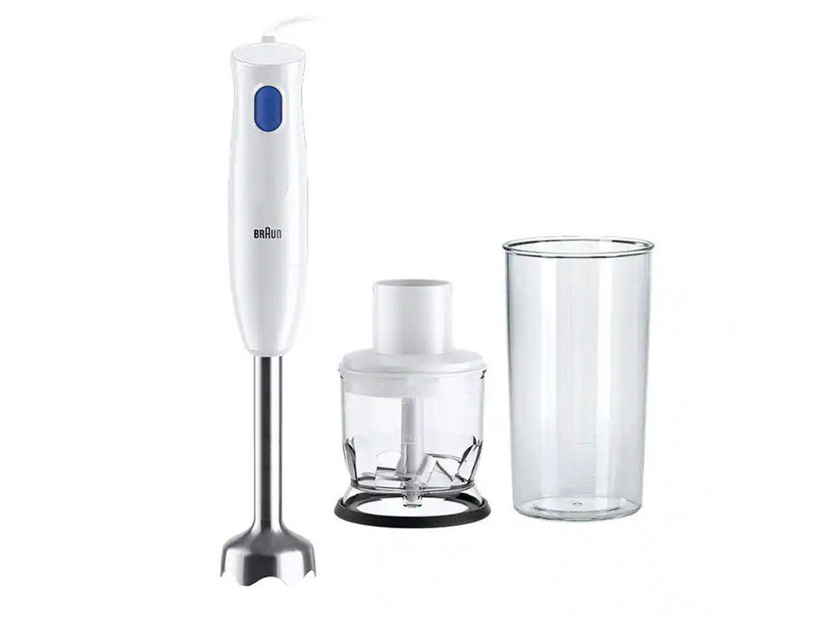 Braun MultiQuick 1 Hand Blender 450W - With Chopper and Plastic Beaker - Zayoom