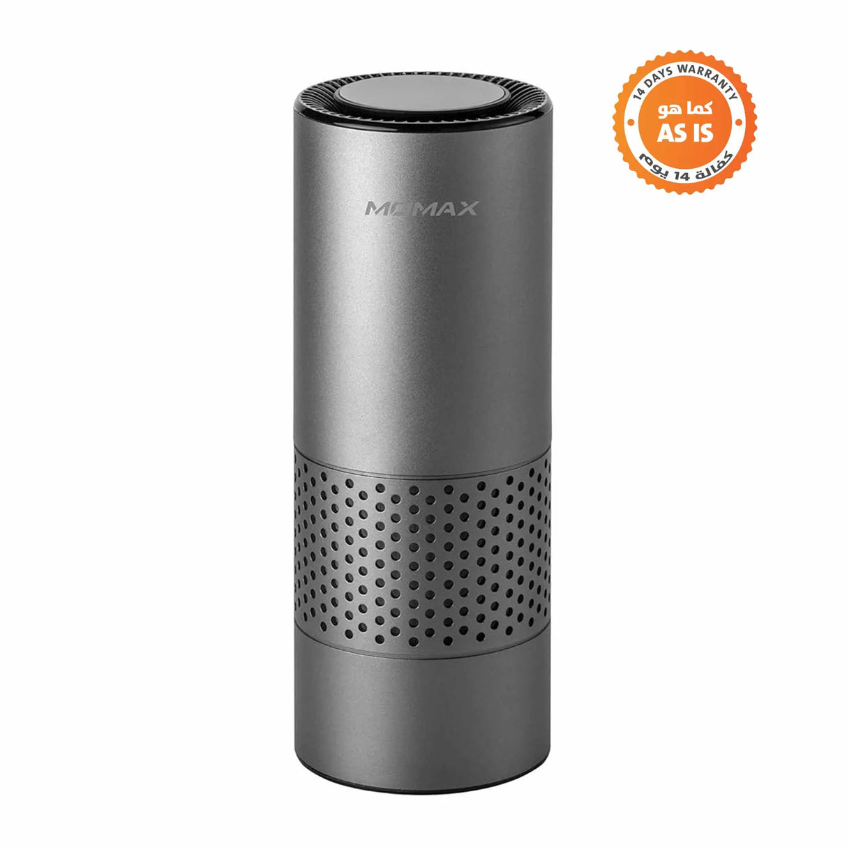 موماكس بيور جو جهاز تنقية الهواء الذكي المحمول بتقنية الأيونات للسيارة والمنزل والمكتب - كما هو