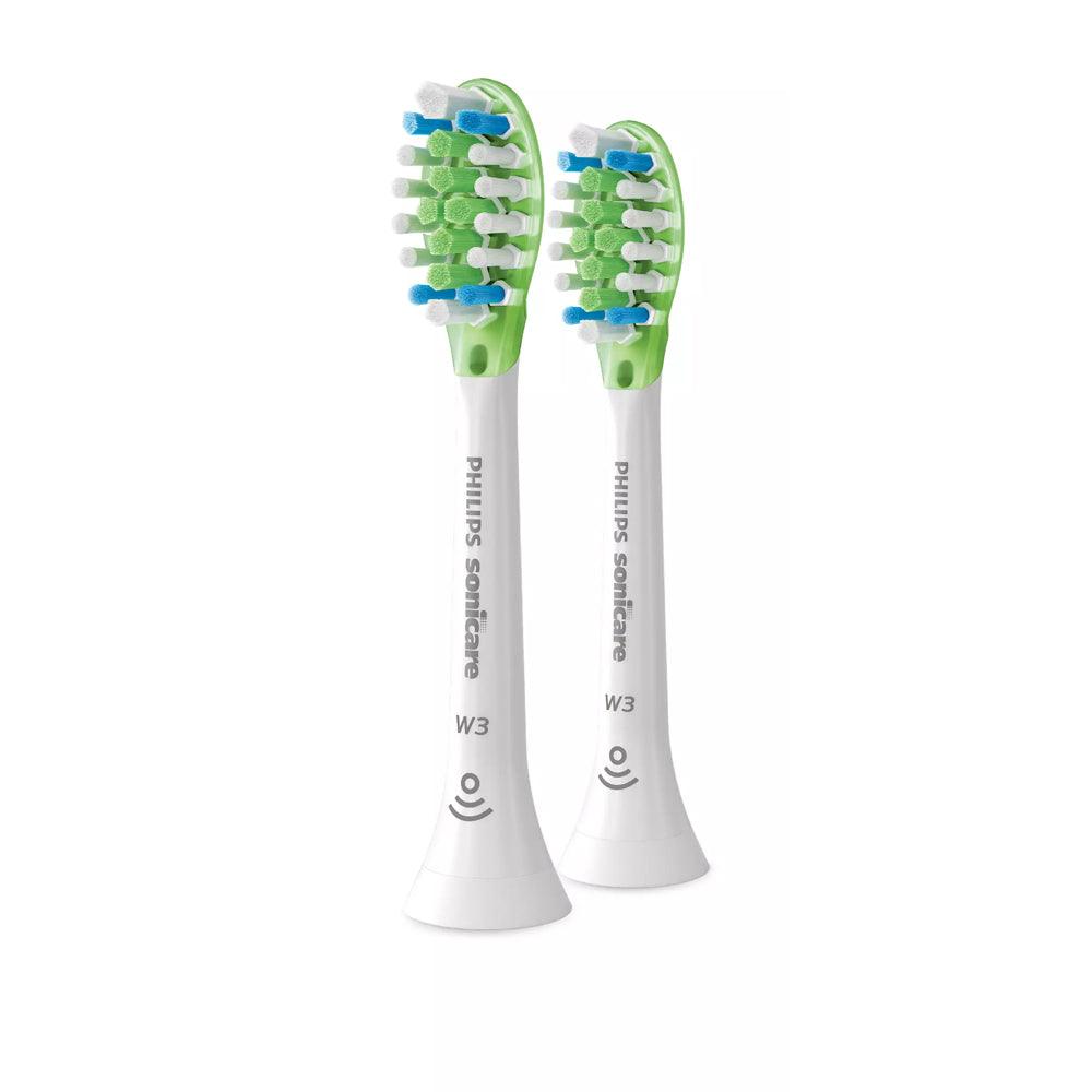 Philips Sonicare W3 Premium White Standard sonic Toothbrush Heads - White - Zayoom