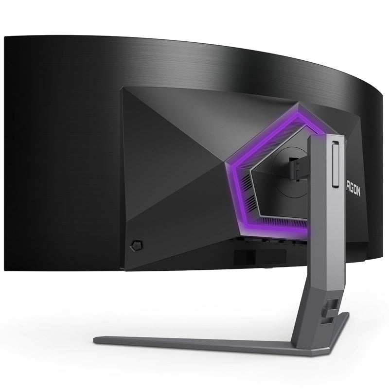 إيه أو سي أغون برو AG456UCZD شاشة ألعاب منحنية 45 بوصة WQHD OLED - 240 هرتز - 0.03 مللي ثانية - متوافقة مع فري سينك بريميوم وجي-سينك - أسود