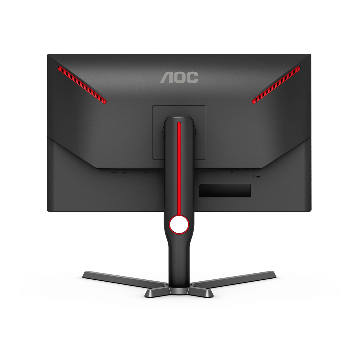 إيه أو سي U27G3X شاشة ألعاب 27 بوصة 4K UHD IPS - 160 هرتز - 1 مللي ثانية - HDMI 2.1 أداپتيف سينك - أسود