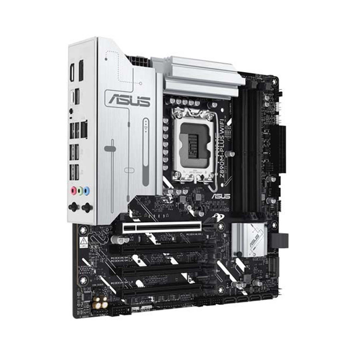 ASUS Prime Z890M-Plus WiFi DDR5 mATX Motherboard - Black - Zayoom