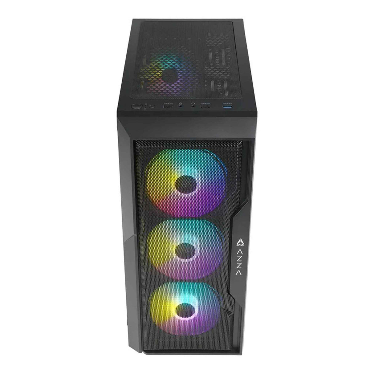 AZZA Fighter 290 Mid-Tower PC Case - Black - Zayoom