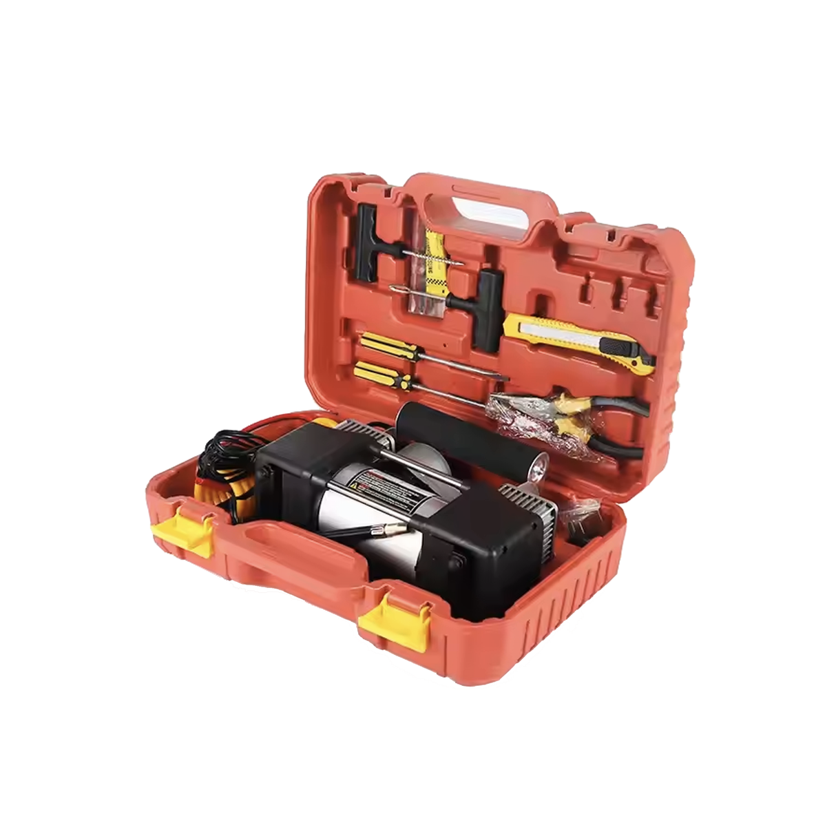 Air Compressor With Repair Kit Red Box - Zayoom