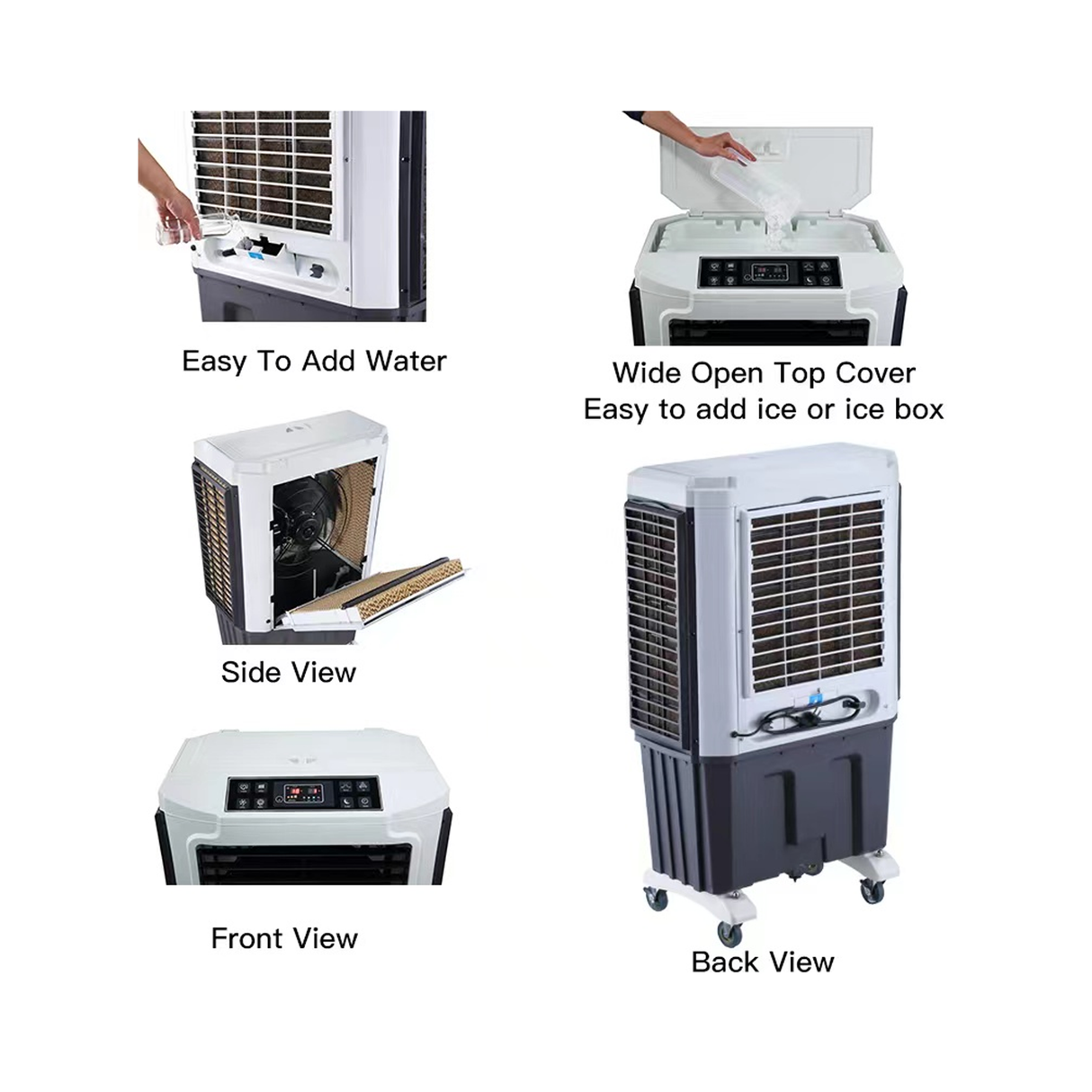 مبرد هواء بسعة 60 لتر