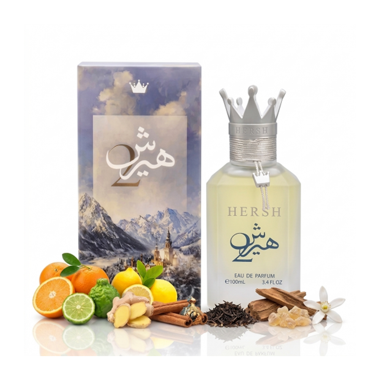 Alezz oud Hersh 2 EDP For Unisex - 100ml