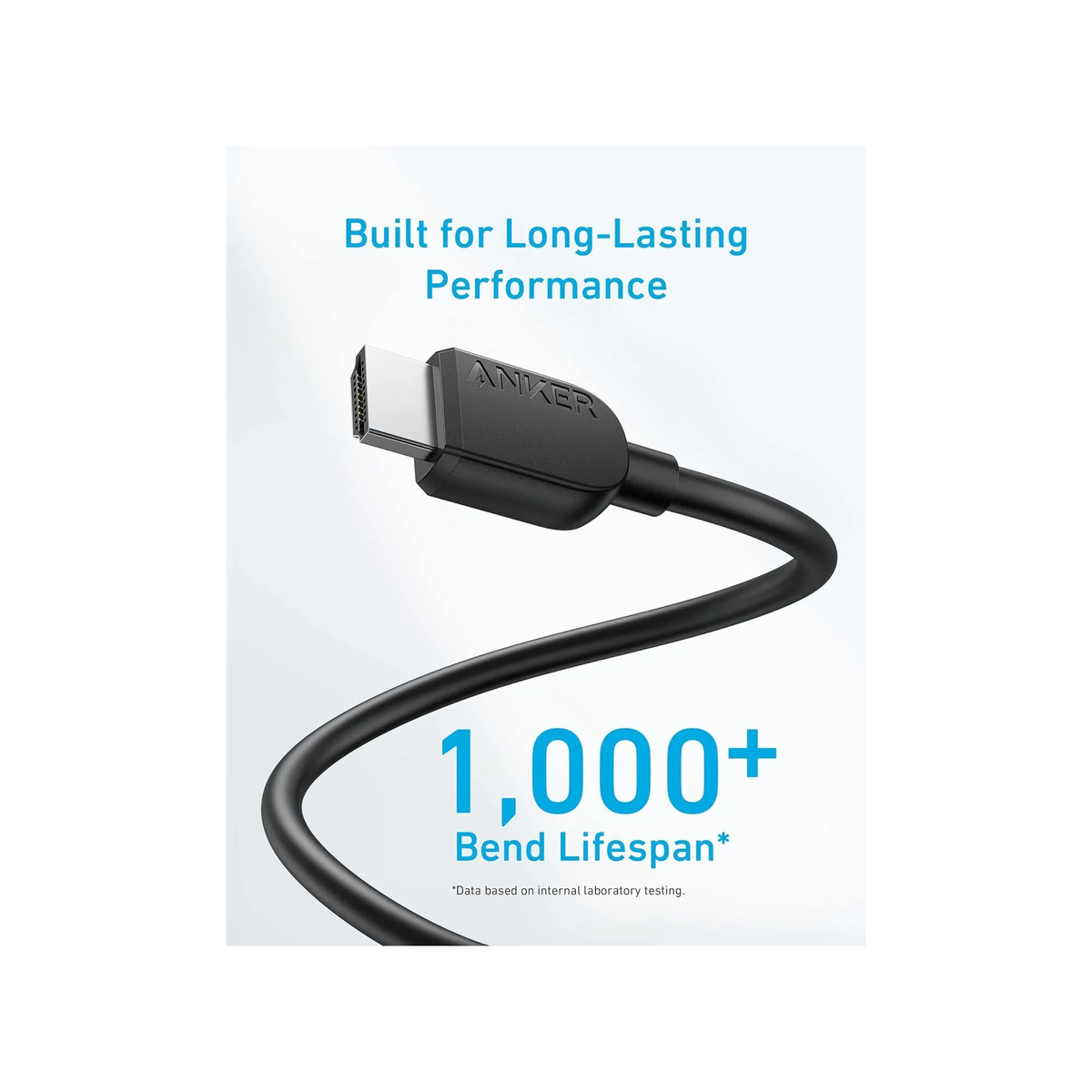 Anker HDMI 2.1 Cable (1.8m/6ft) 8K -Black - Zayoom