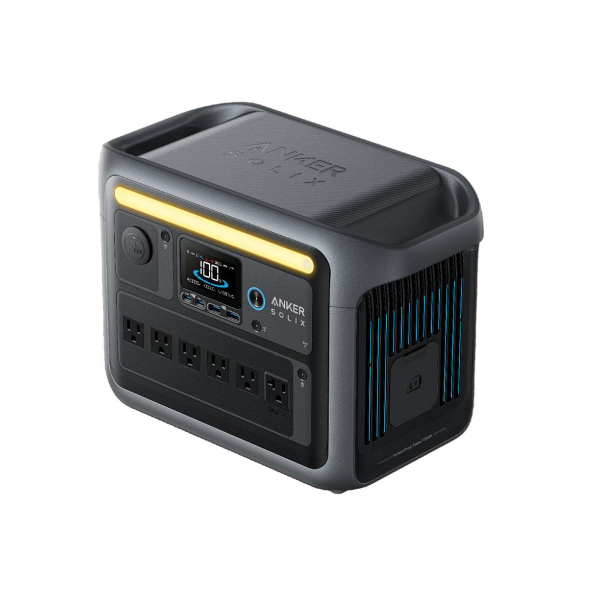 Anker SOLIX C1000 Portable Power Station A1761221 - 1056Wh 1800W