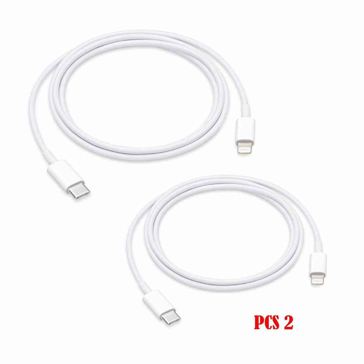 ِApple USB-C to Lightning Cable (1m) (2 Pcs) - Zayoom