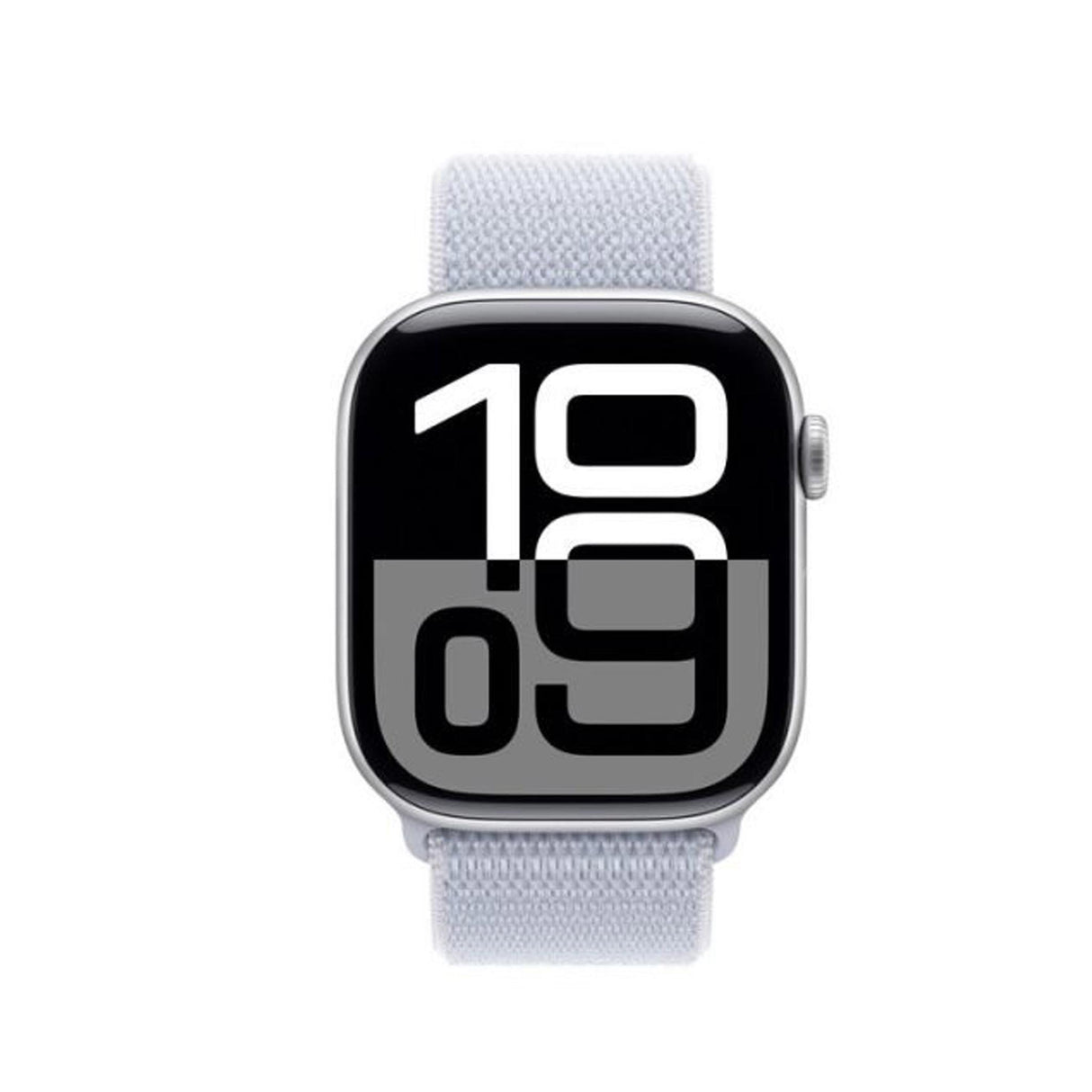 Apple Watch Series 10 GPS 46Mm Silver Aluminium Case - With Blue Cloud Sport Loop - Zayoom