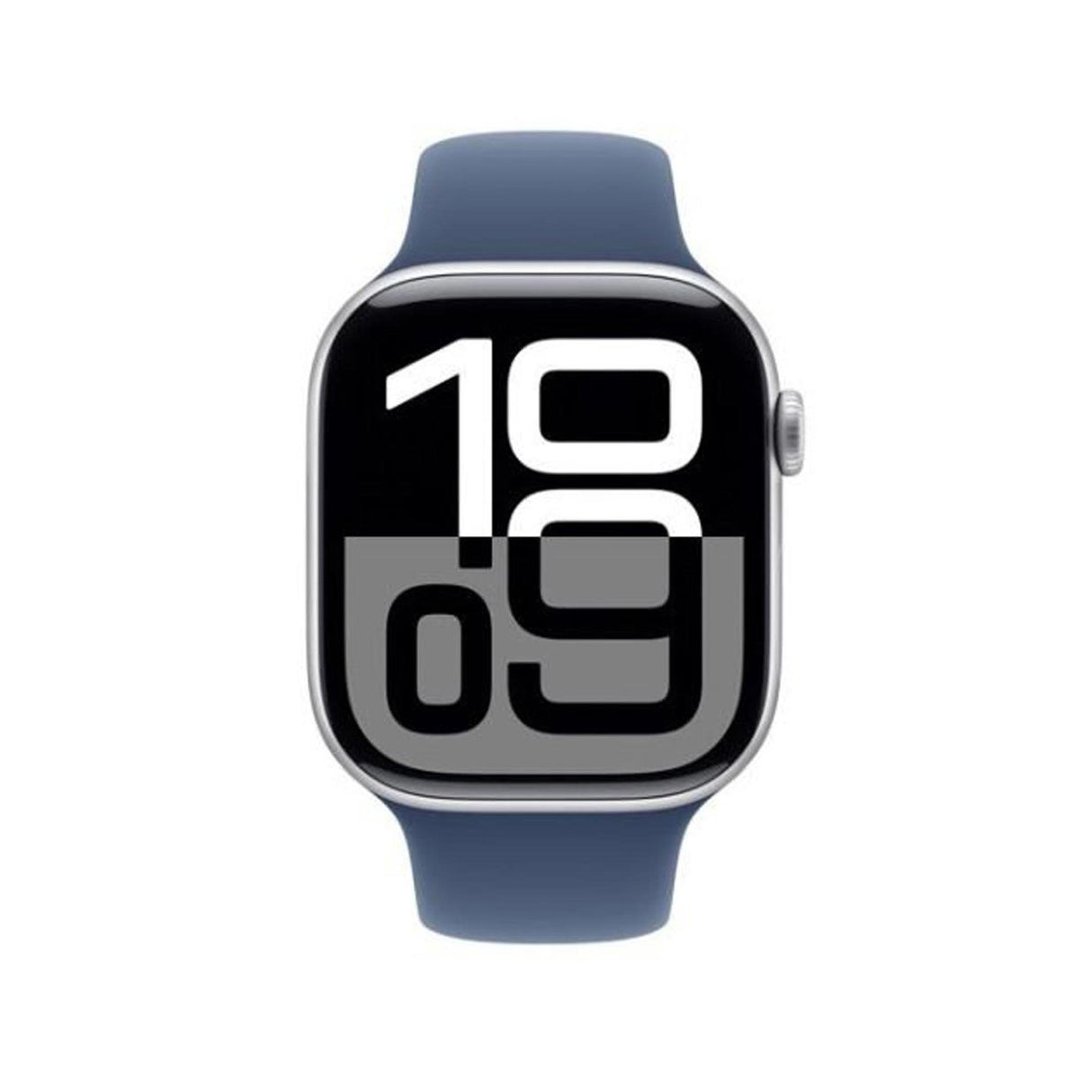 Apple Watch Series 10 GPS 46Mm Silver Aluminium Case - With Denim Sport Band - M/L - Zayoom