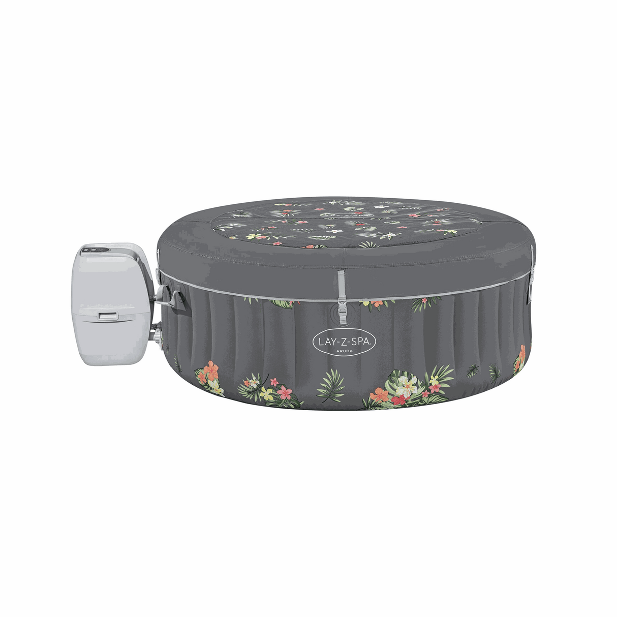 Bestway Inflatable Pool - 1.70m x 66cm - Aruba AirJet 3 - Tropical - Zayoom