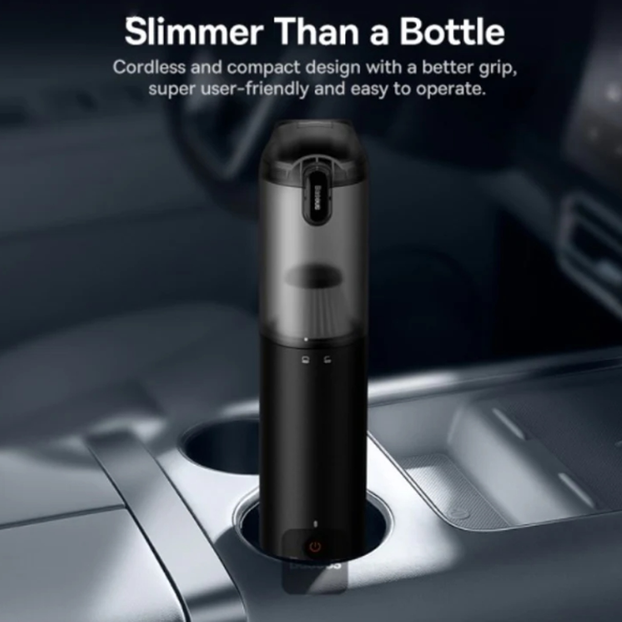 Baseus A3lite Car Vacuum Cleaner Black - ASIS