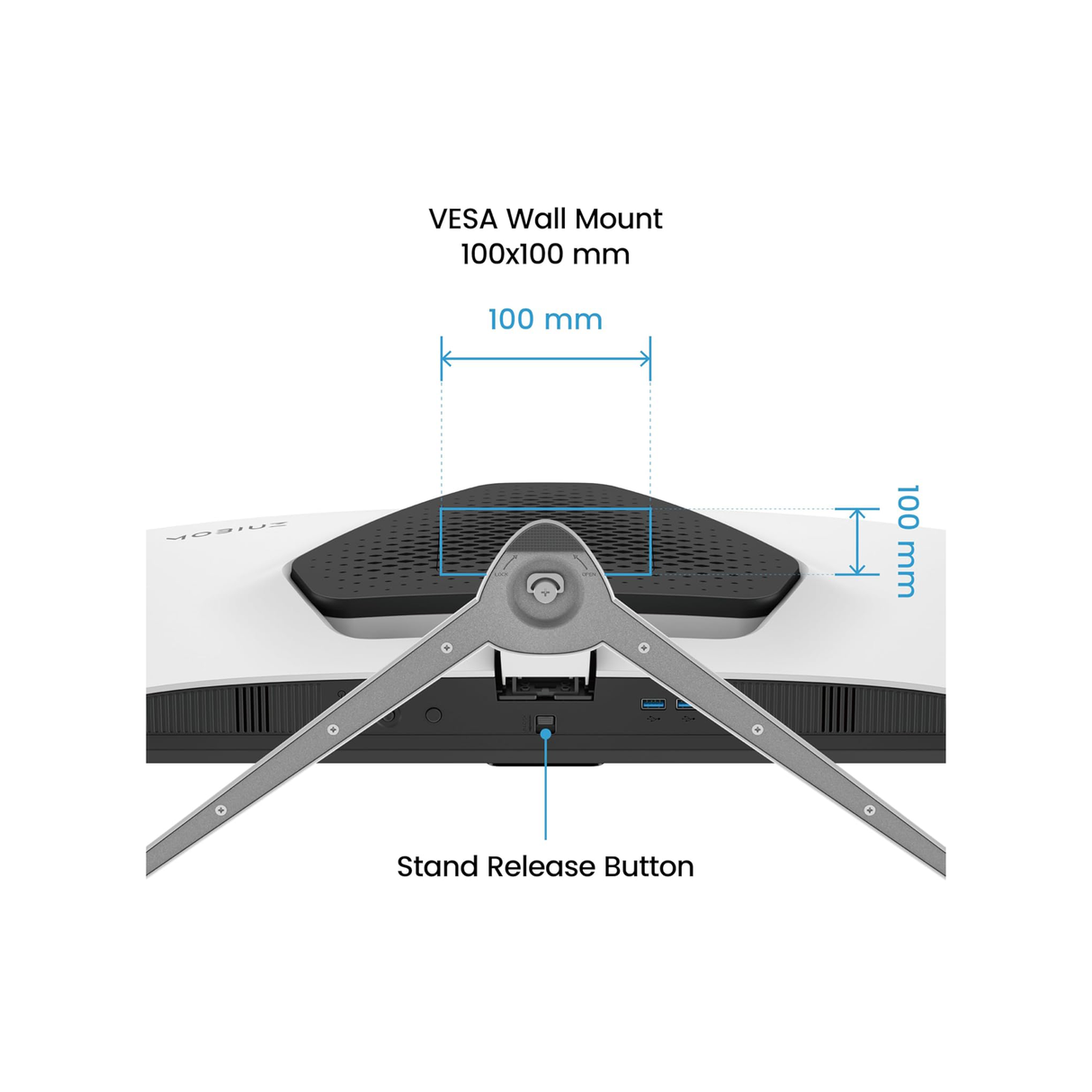 بينكيو موبیوز EX251 مقاس 24.5 بوصة فل إتش دي اي بي اس 220 هرتز 1 مللي ثانية شاشة ألعاب فري سينك – أسود