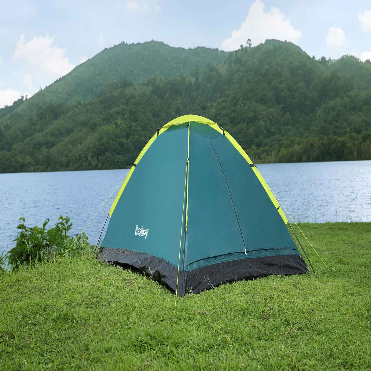 Bestway - 6.11 X 6.11 X 51 / 2.10M X 2.10M X 1.30M - Cooldome 3 Tent - Zayoom
