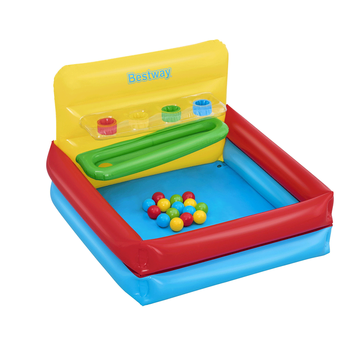 Bestway 1.04m X 94Cm X 61Cm Sort N' Play Ball Pit (Contents:Contents:1 Ball Pit, 15 Play Balls, Repair Patch) Age 2+