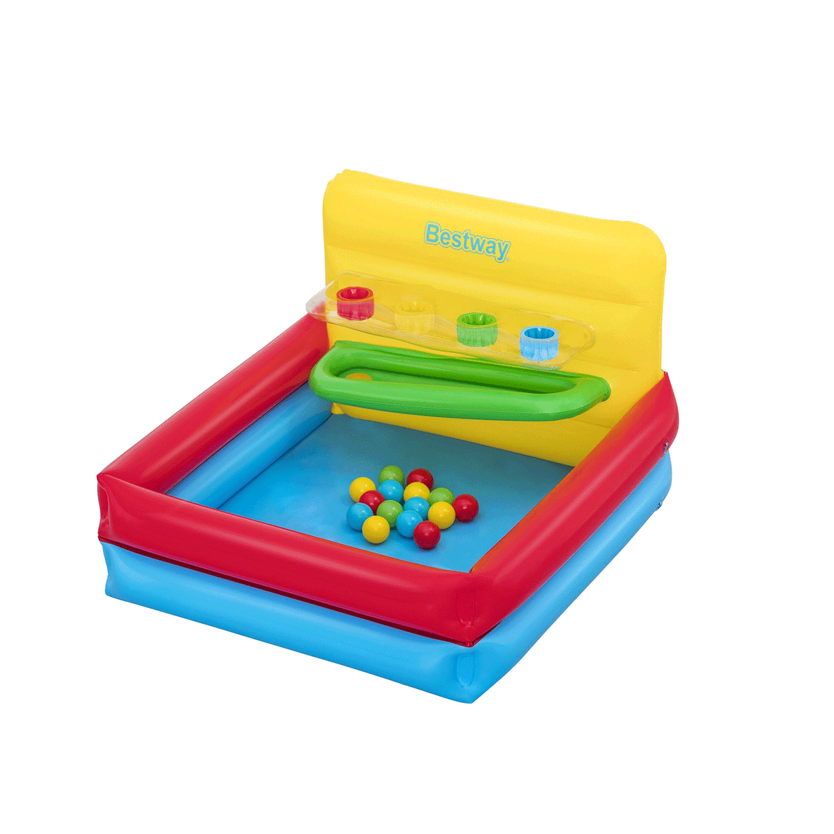 Bestway 1.04m X 94Cm X 61Cm Sort N' Play Ball Pit (Contents:Contents:1 Ball Pit, 15 Play Balls, Repair Patch) Age 2+