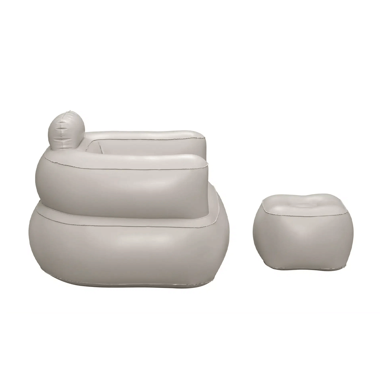 Bestway 1.07m X 99Cm X 80Cm Comfi Cube Lounger (Chair, Repair Patch, White.)