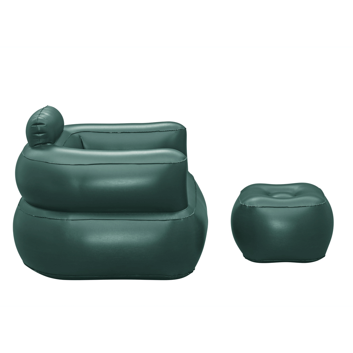 Bestway 1.07m X 99Cm X 80Cm Comfi Cube Lounger (Chair, Repair Patch, Green.)
